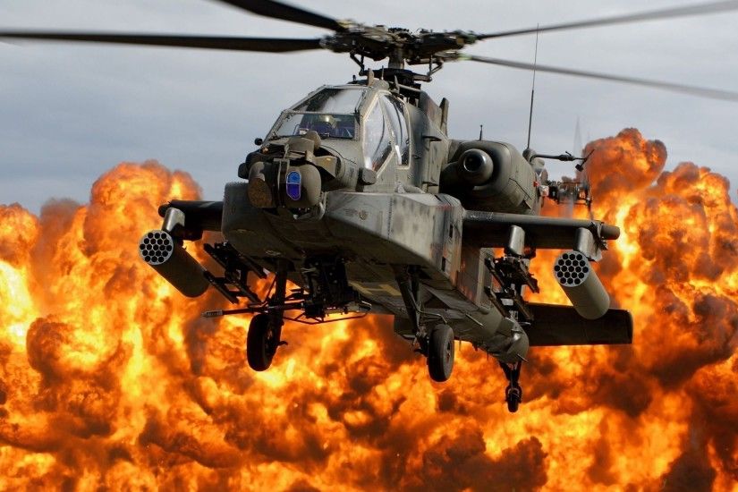 Apache Helicopter Image