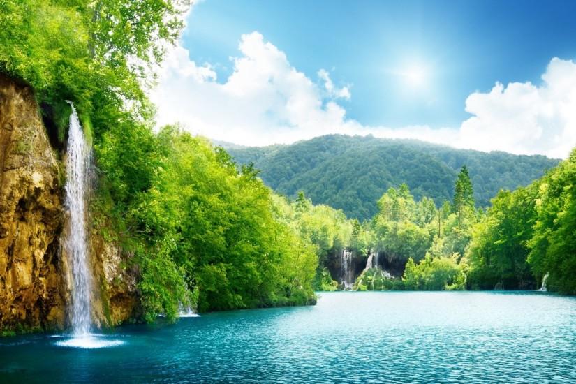 Beautiful Images Background Of Nature Waterfalls 1280x720 Background  Wallpapers HD