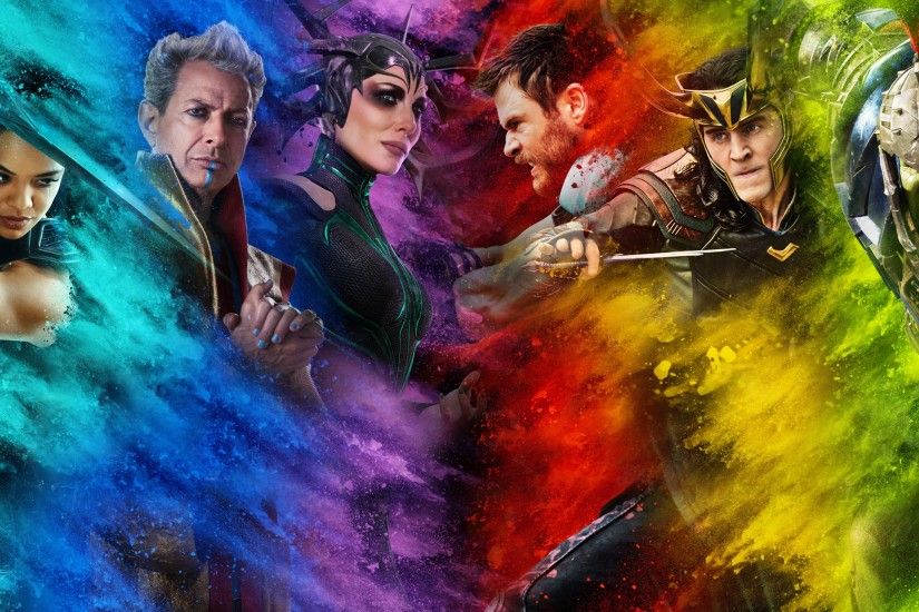 Thor RAGNAROK 2017 Movie Cover 4k | Desktop Wallpaper | Pinterest | Movie  covers and Thor