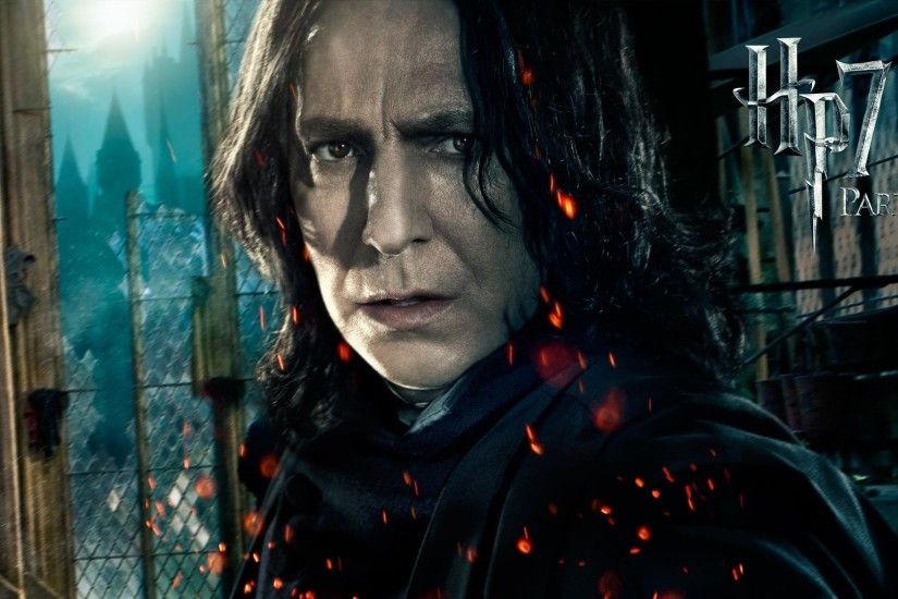 Preview wallpaper harry potter and the deathly hallows, severus snape, alan  rickman, professor