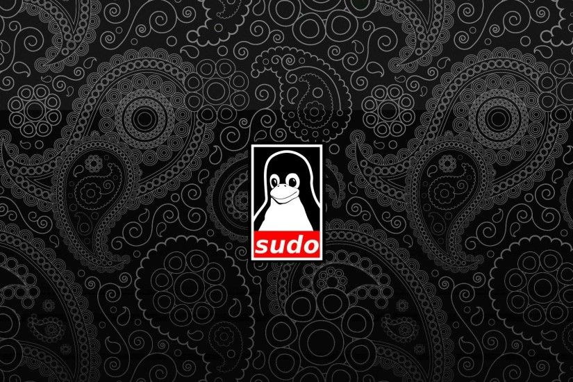 OBEYish Linux sudo Wallpaper
