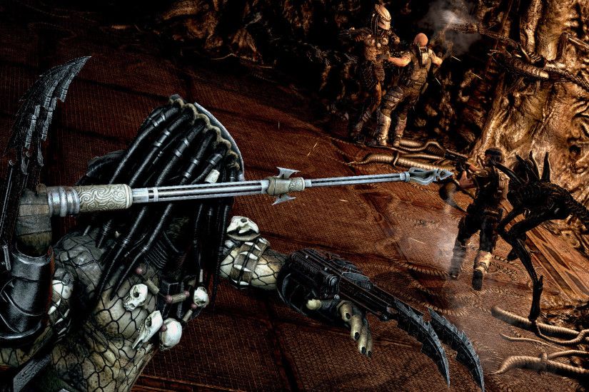 Video Game - Aliens Vs. Predator Predator Wallpaper