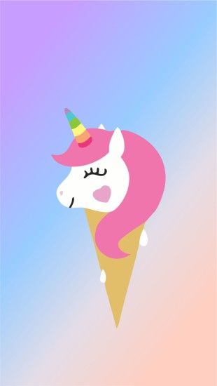 icecream unicorn wallpaper
