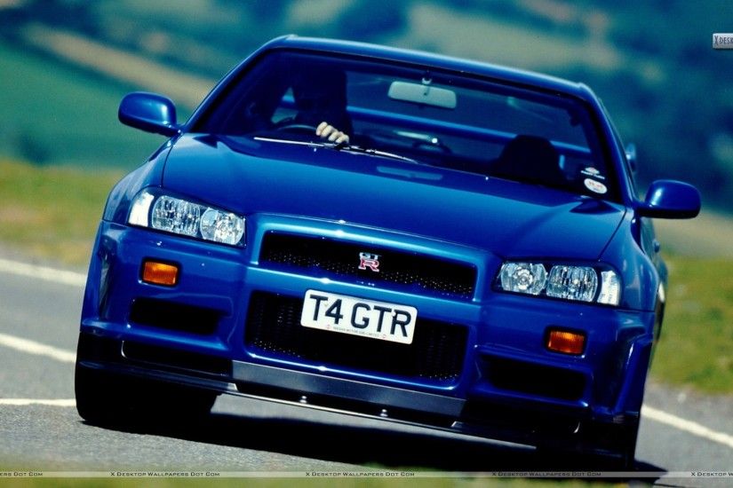 You are viewing wallpaper titled "Nissan Skyline GT R R34 ...