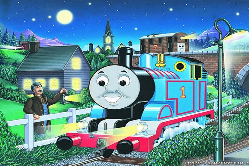 Thomas Train Wallpaper The Tank Engine At Night Wallpapers 1920x1200.jpg  Coloring Pages Full Version ...