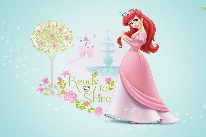 Disney Princess Ariel Background Wallpaper 07802