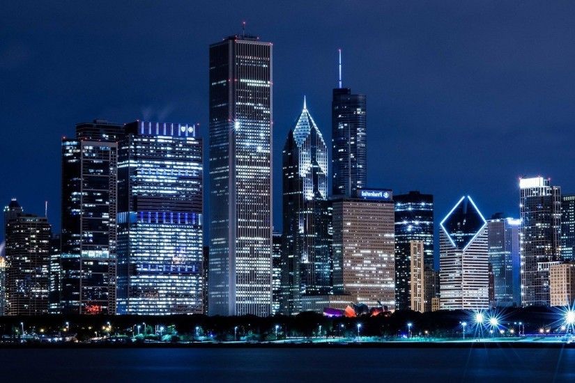 Chicago wallpaper chicago skyline .
