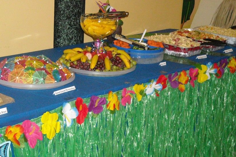 finest luau party table decorations plan-Beautiful Luau Party Table  Decorations Wallpaper