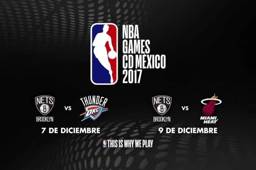 The Brooklyn Nets, Oklahoma City Thunder and Miami Heat will clash on Dec.  7 and Dec. 9 at the Arena Ciudad de Mexico