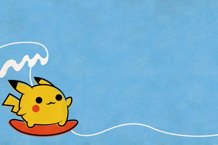 Pokemon pikachu surfing wallpaper