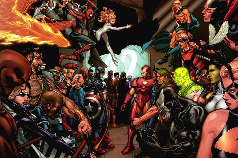 Desktop Fun: Heroes of Marvel Comics Wallpaper Collection