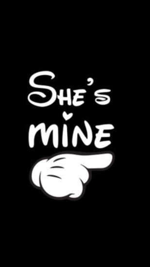 She's mine.