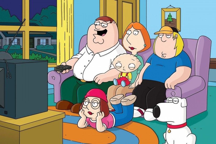 Preview wallpaper family guy, peter griffin, lois griffin, chris griffin,  meg griffin