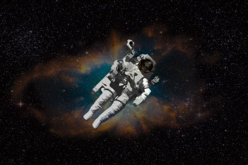 Surreal Astronaut Wallpaper Desktop