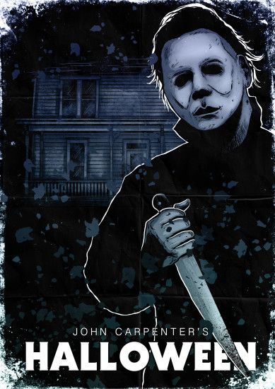 Michael Myers Halloween Poster by liquid-venom on DeviantArt