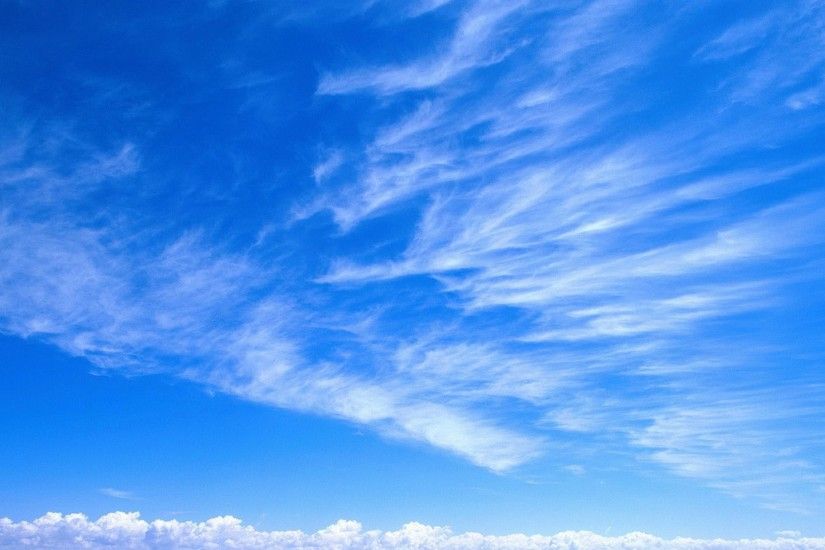 Preview wallpaper sky, blue, white, clouds, tenderness 2560x1440