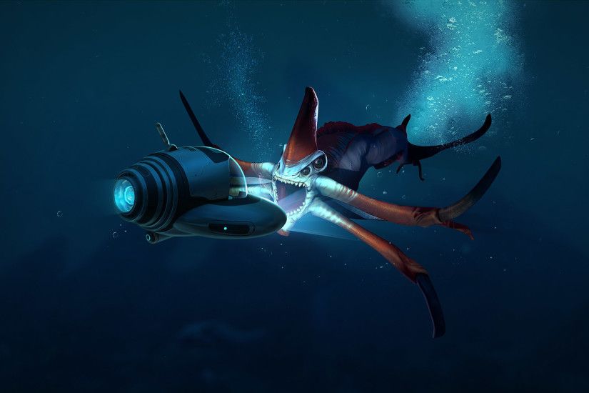 Subnautica Trading Card Wallpapers