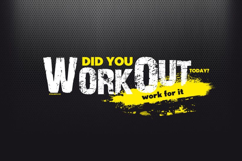 Did You Workout Today wallpaper