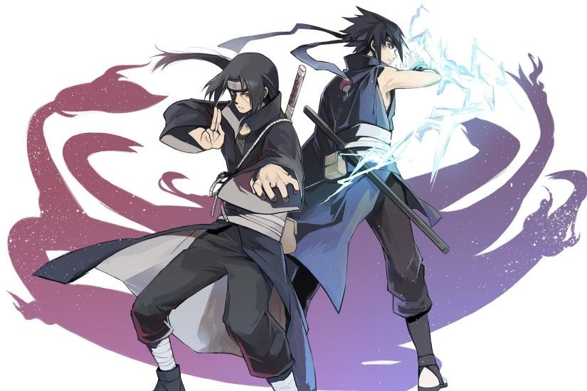 ... Itachi Uchiha and Sasuke Uchiha - Naruto HD Wallpaper 2560x1600