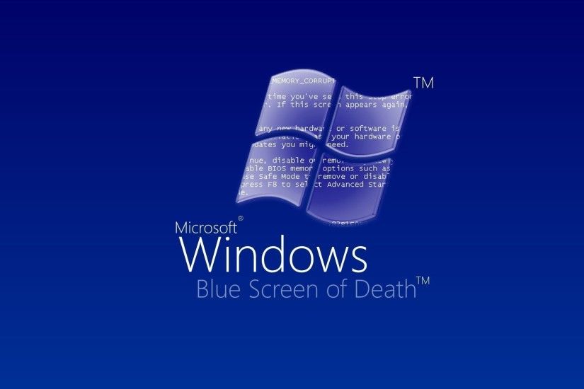 Windows, Blue Screen of Death (Computer)