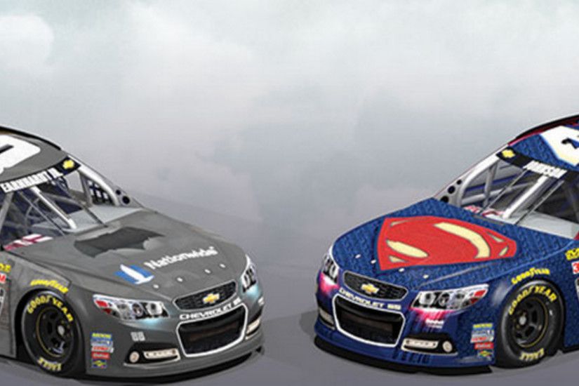 Dale Earnhardt Jr., Jimmie Johnson reveal epic 'Batman vs. Superman' paint  schemes | NASCAR | Sporting News
