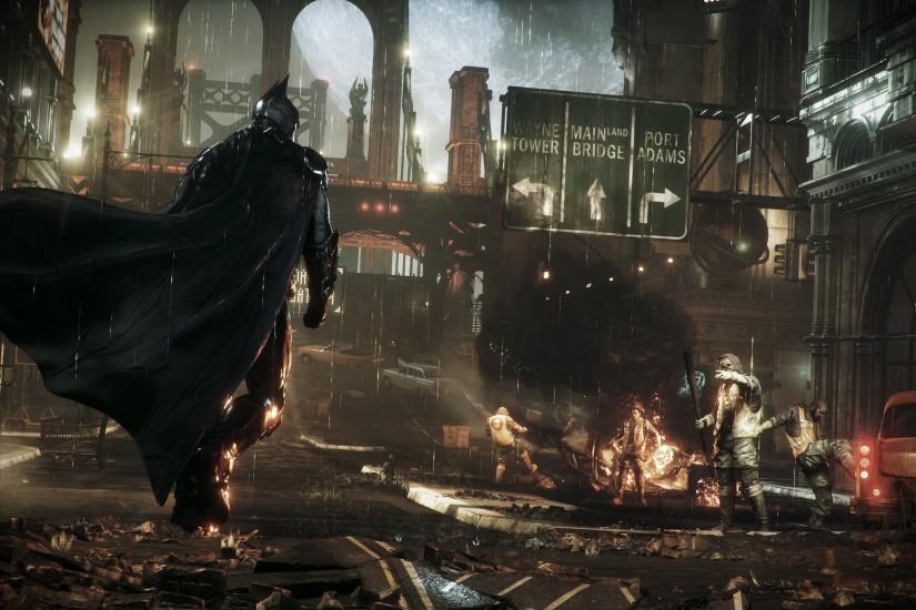 Batman, Batman: Arkham Knight, Gotham City, Video Games Wallpaper HD