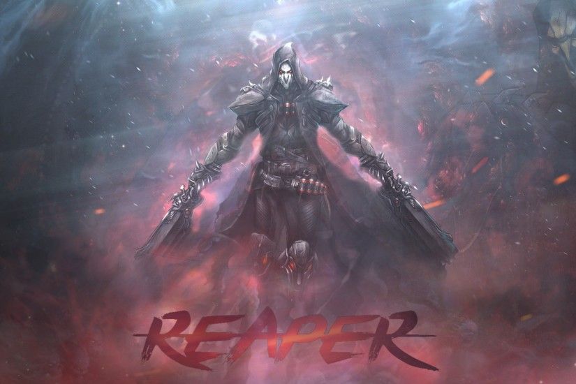 Download Reaper Overwatch HD 4k Wallpapers In 2048x1152 .