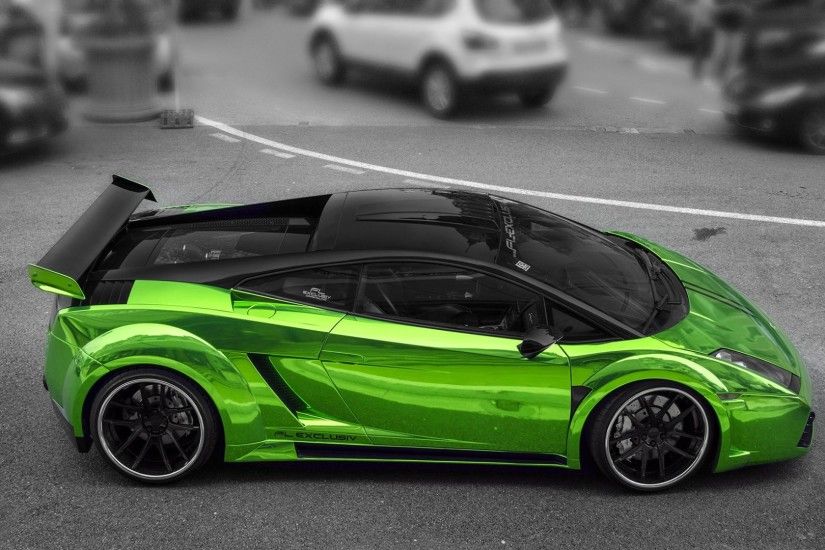 Lamborghini Gallardo, Lamborghini, Car, Supercars, Green Cars Wallpapers HD  / Desktop and Mobile Backgrounds