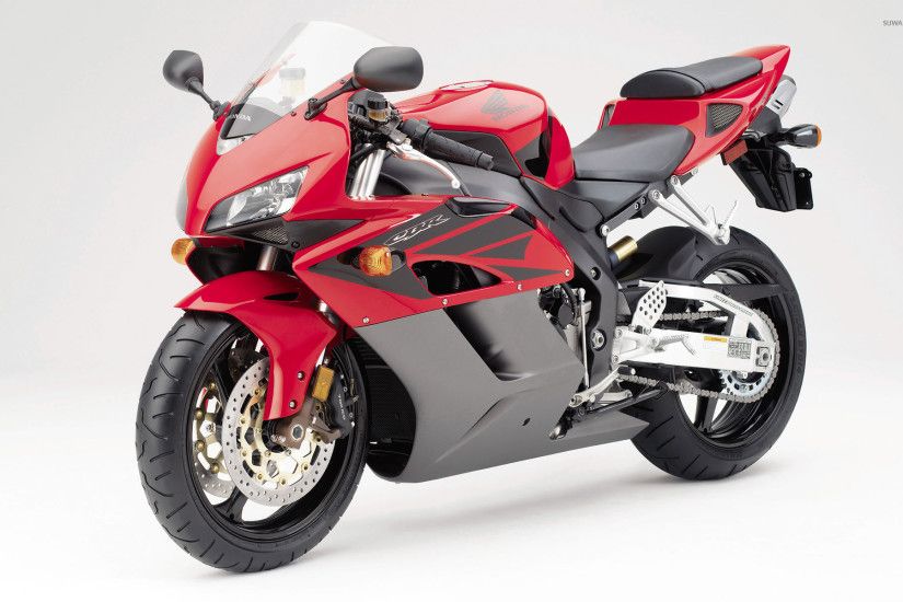 Red Honda CBR1000RR front side view wallpaper