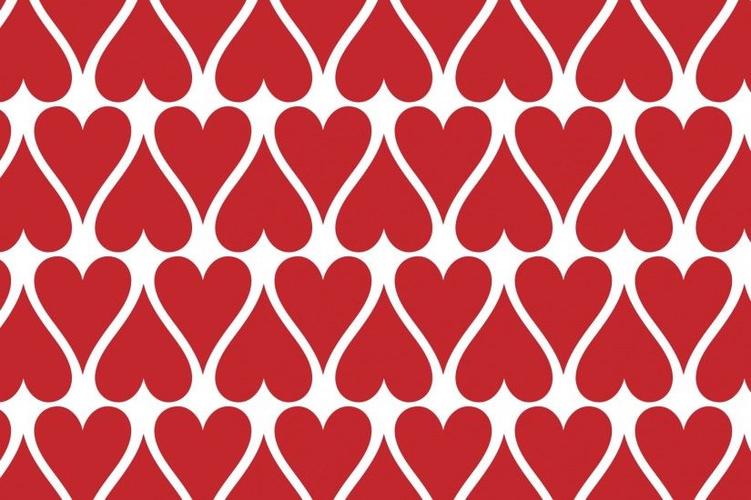 Red Hearts Wallpaper Background