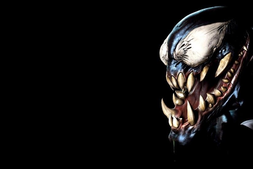 Venom, Marvel Comics, symbiote costume, fan art, Eddie Brock .