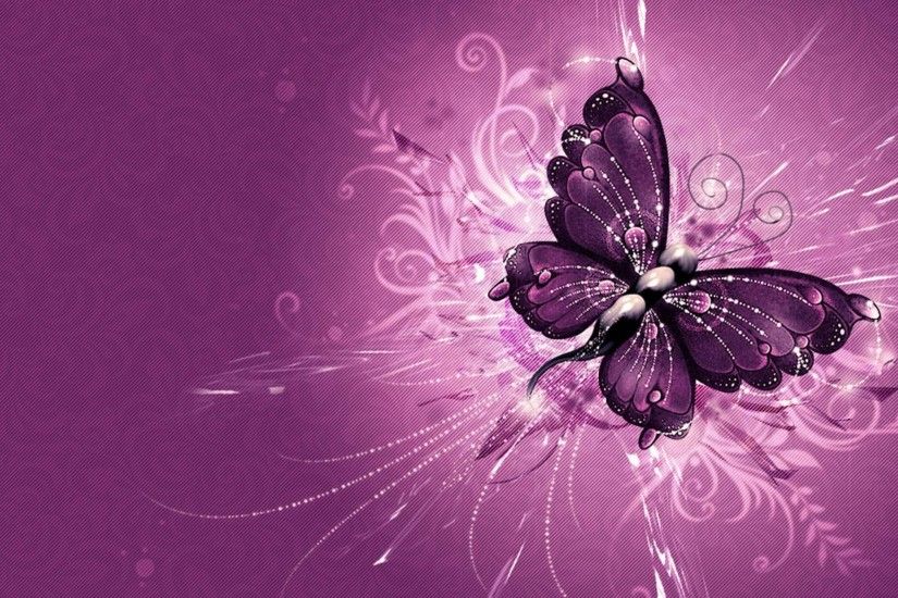 Purple Butterfly Wallpapers - Full HD wallpaper search