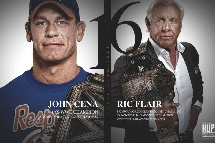 Ric Flair and John Cena 16x World Champions wallpaper 1920Ã1200 ...