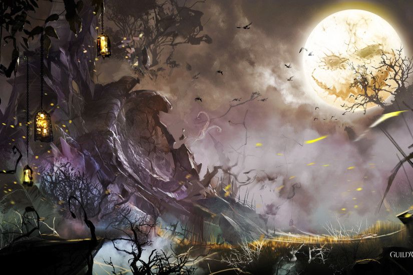 Guild Wars 2- Halloween Wallpaper