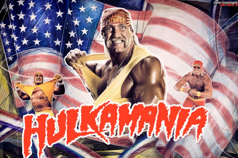 ... WWE - Hulk Hogan Hulkamania Widescreen Wallpaper by MarcusMarcel