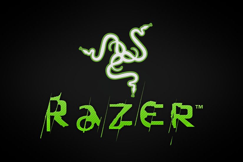 ... Wallpaper Razer Logo Text ...
