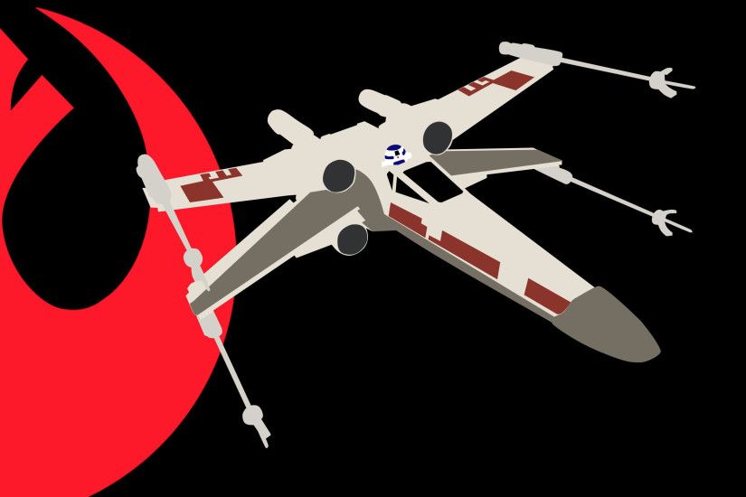 General 2560x1600 Star Wars X-wing Rebel Alliance spaceship minimalism