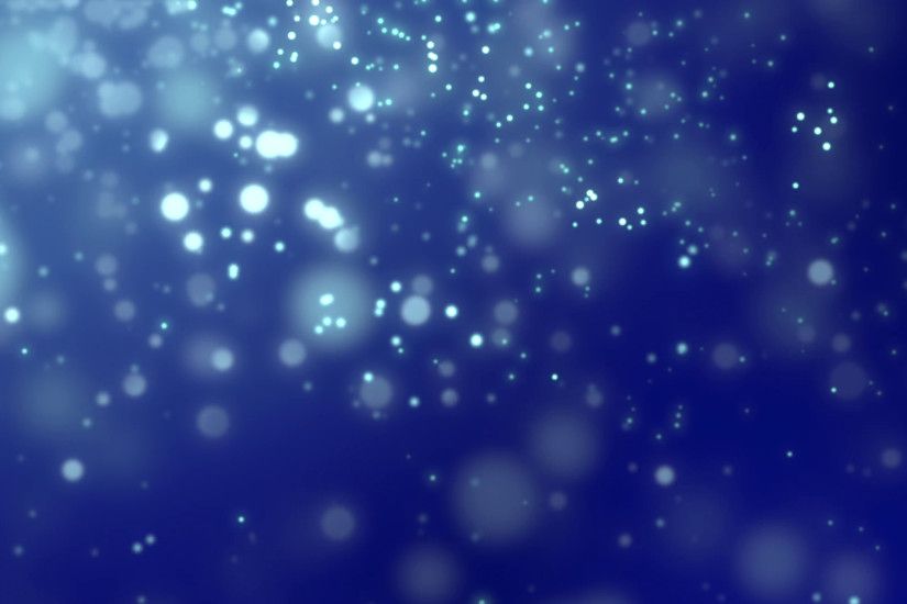 Subscription Library White luminous particles falling against dark blue  background
