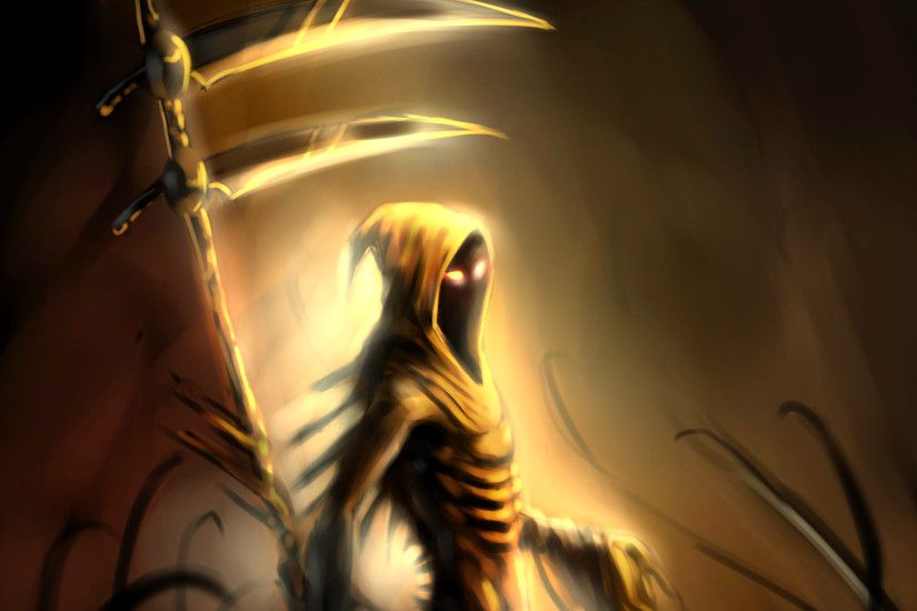 Dark Grim Reaper Horror Skeletons Skull Creepy Eyes Wallpaper At Dark  Wallpapers