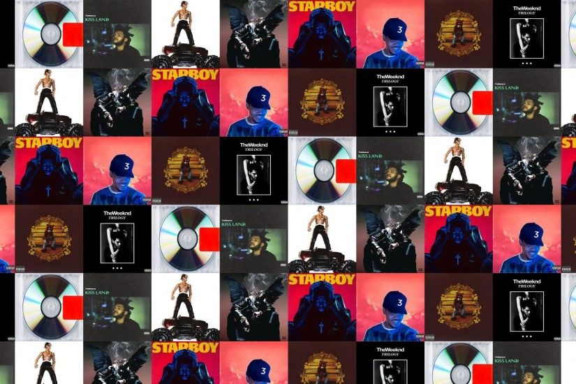 Weeknd Trilogy Kanye Yeezus Kiss Land Travis Scott Wallpaper Â« Tiled  Desktop Wallpaper