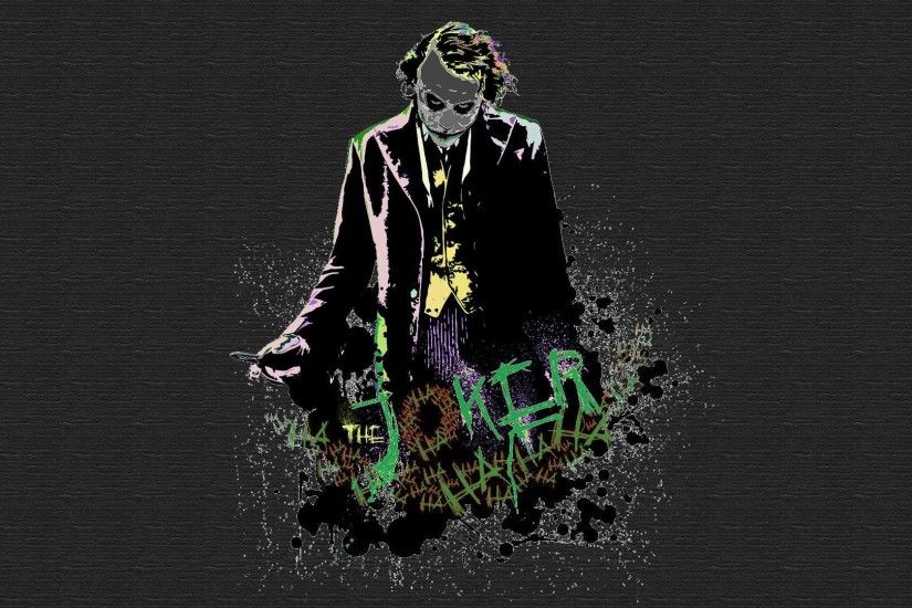 Download Wallpaper x Heath ledger Joker The dark knight