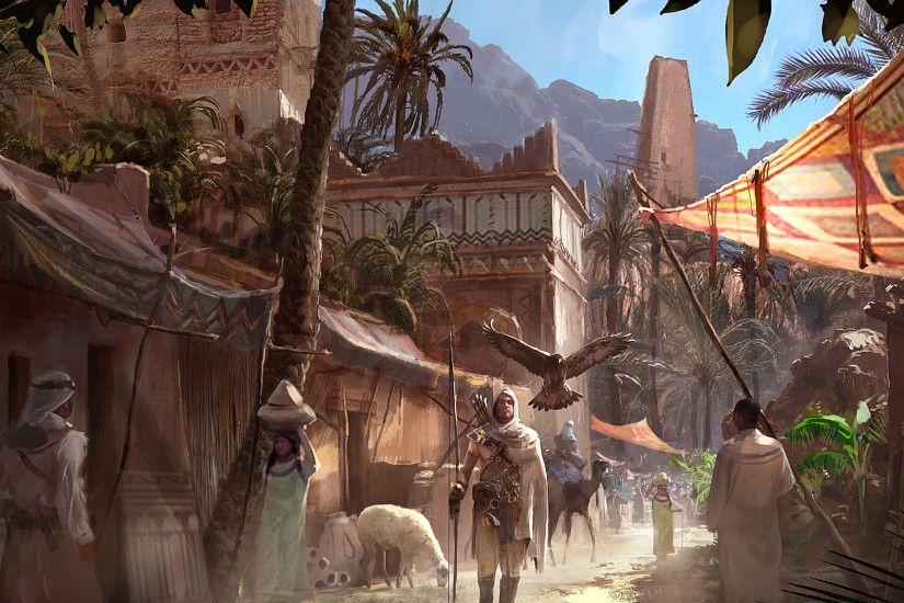 Assassin's Creed Origins Bayek Of Siwa Â· HD Wallpaper | Background ID:843003