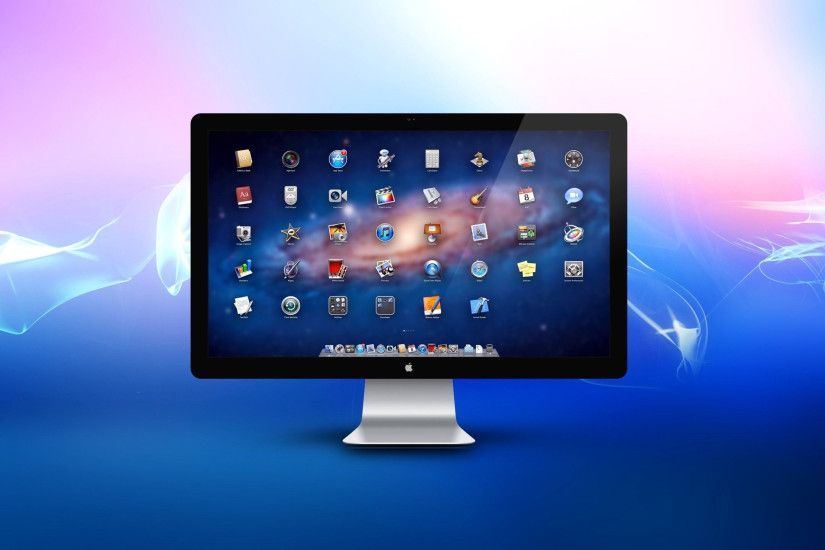 3840x2160 Wallpaper monitor, mac, apple, computer