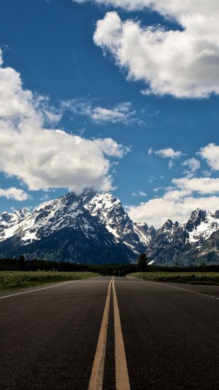 Mountain road nature wallpaper for #Iphone and #Android #mountain #nature  more like