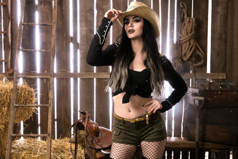 Paige, Sasha Banks, Lana and many more Divas saddle up for WrestleMania 32  in these exclusive photos.