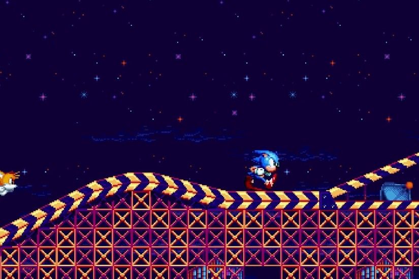Select the image above to view the wallpaper full screen. 2. Press the  PlayStation 4 screen capture button on the controller. Sonic Mania