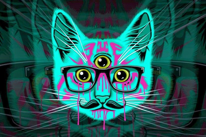 Trippy Cat Wallpapers, Cool Trippy Cat Backgrounds | 44 Superb .