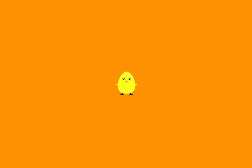 cute yellow chicken backgrounds - full hd wallpapers