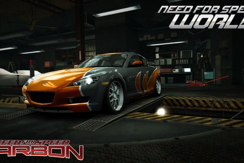 Need For Speed World Mazda Rx 8 Rotor 4 (NFS Carbon Bonus car) - YouTube