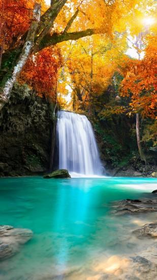 top waterfall wallpaper 1440x2560 hd